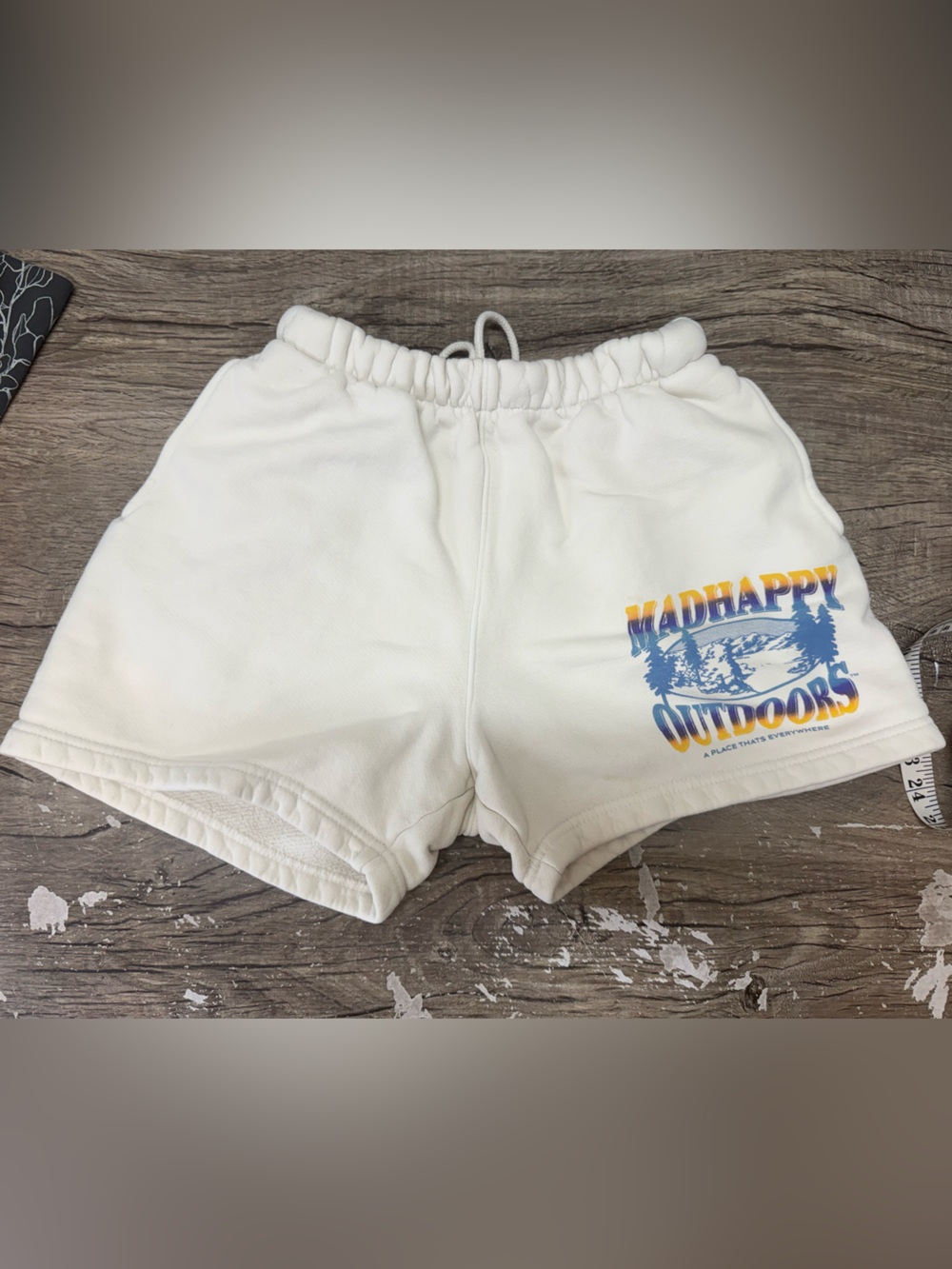 Mad happy outdoor shorts. Size small